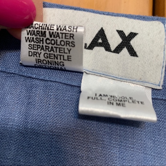 Flax 100% Linen Jacket Lagenlook Size Medium - Picture 4 of 9